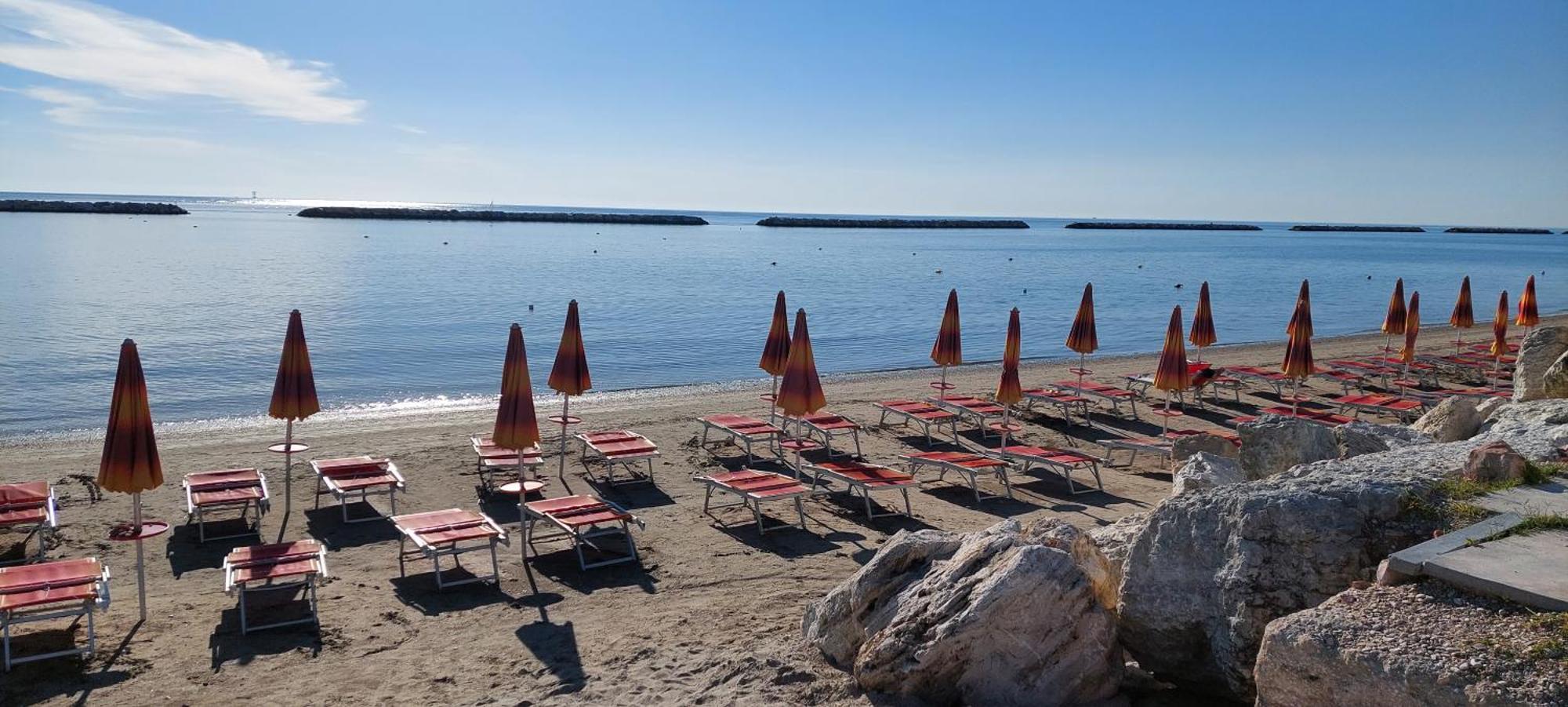 La Conchiglia Apartamento Porto SantʼElpidio Exterior foto