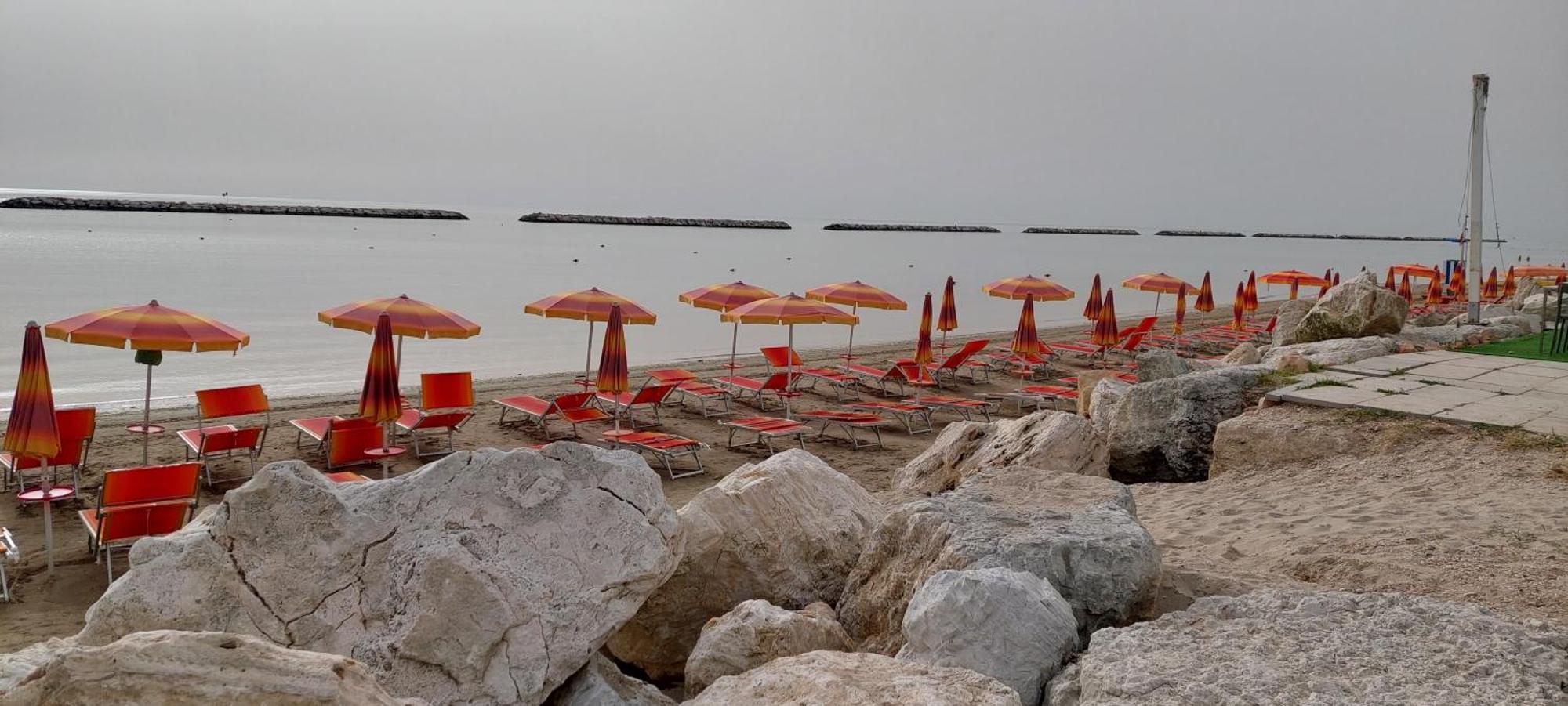 La Conchiglia Apartamento Porto SantʼElpidio Exterior foto